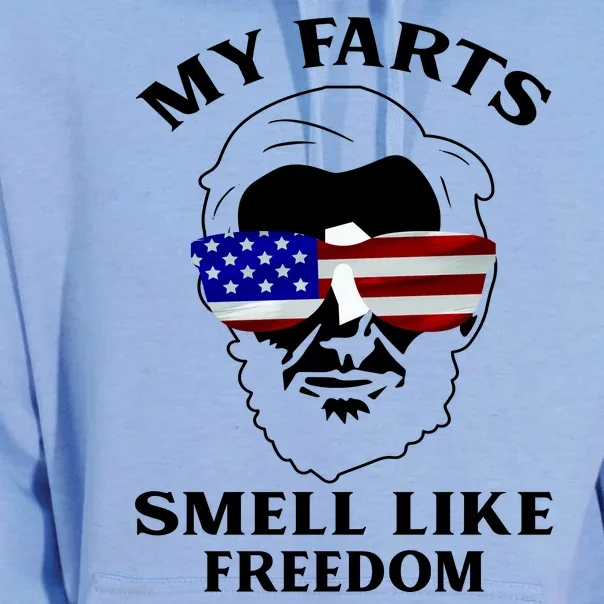 My Farts Smell Like Freedom Abraham Lincoln Unisex Surf Hoodie