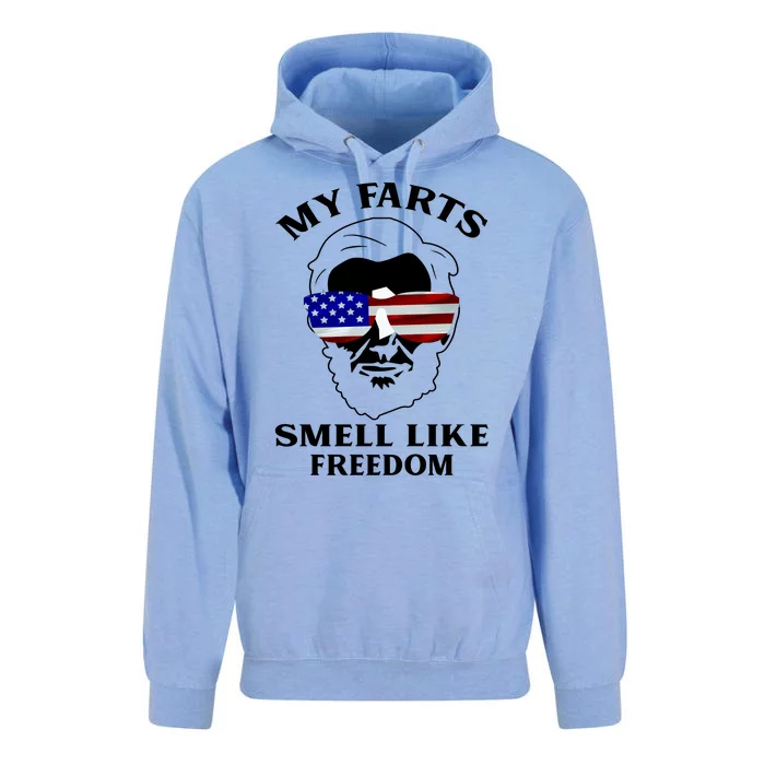 My Farts Smell Like Freedom Abraham Lincoln Unisex Surf Hoodie