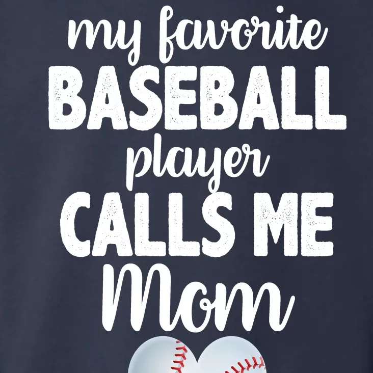 My Favorite Baseball Player Calls Me Mom Toddler Hoodie