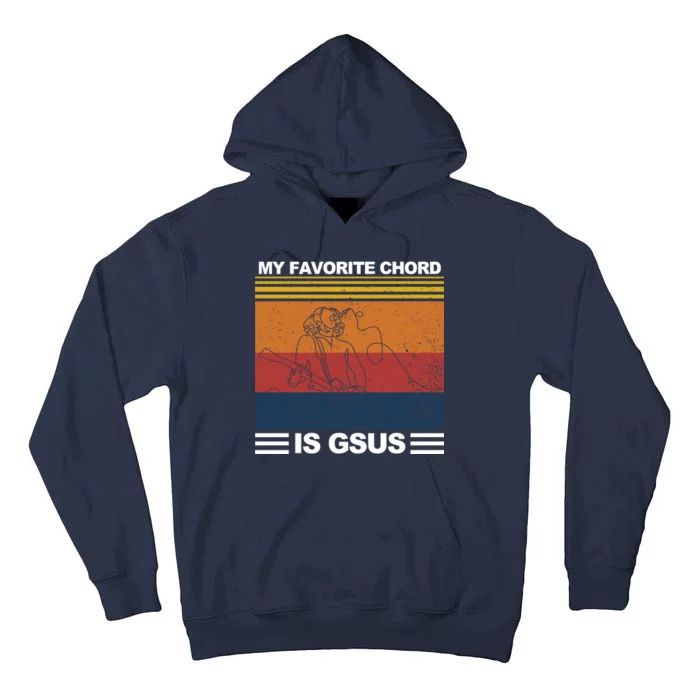 My Favorite Cord Is Gsus Tall Hoodie