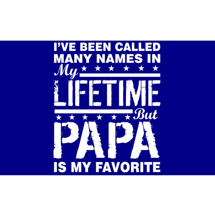 My Favorite Name Is Papa Bumper Sticker