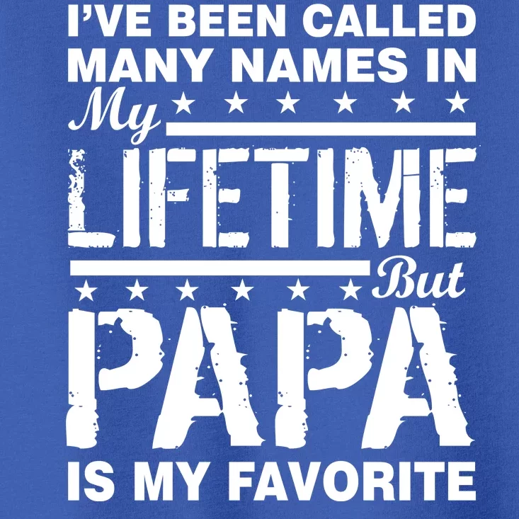 My Favorite Name Is Papa Toddler T-Shirt