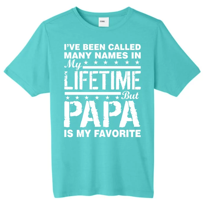 My Favorite Name Is Papa ChromaSoft Performance T-Shirt