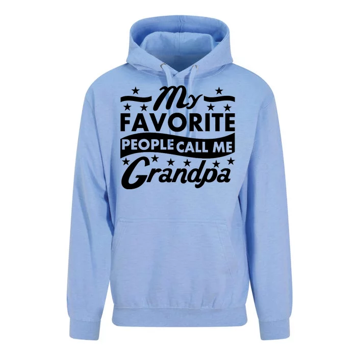 My Favorite People Call Me Grandpa Father's Day Unisex Surf Hoodie