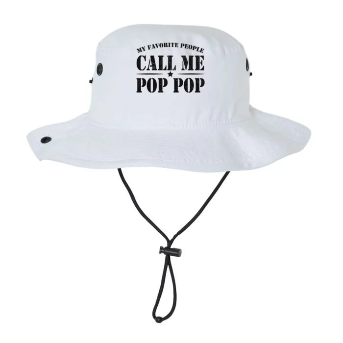 My Favorite People Call Me Pop Pop Legacy Cool Fit Booney Bucket Hat