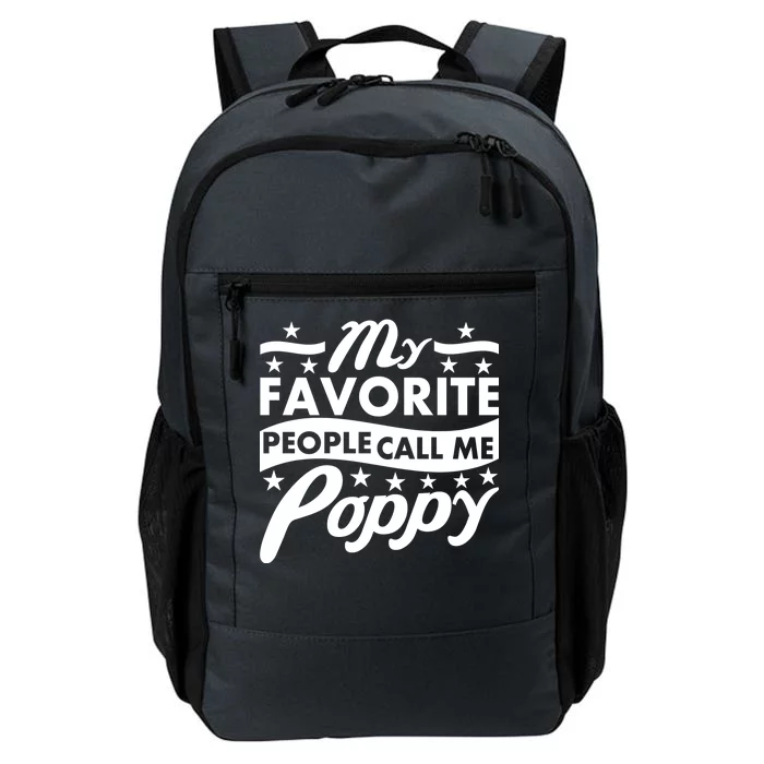 My Favorite People Call Me Poppy Daily Commute Backpack