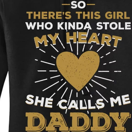 My Favorite Person Calls Me Daddy Women's Pullover Hoodie