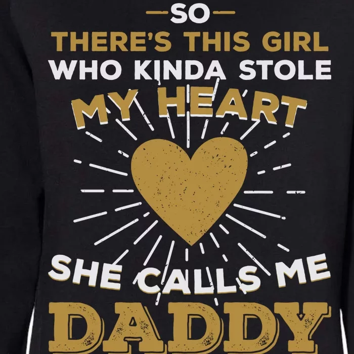 My Favorite Person Calls Me Daddy Womens California Wash Sweatshirt