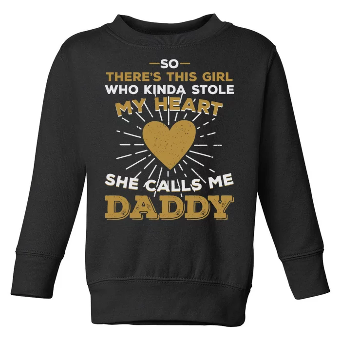 My Favorite Person Calls Me Daddy Toddler Sweatshirt