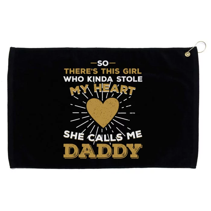 My Favorite Person Calls Me Daddy Grommeted Golf Towel