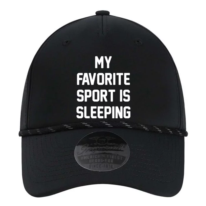 My Favorite Sport Is Sleeping Performance The Dyno Cap