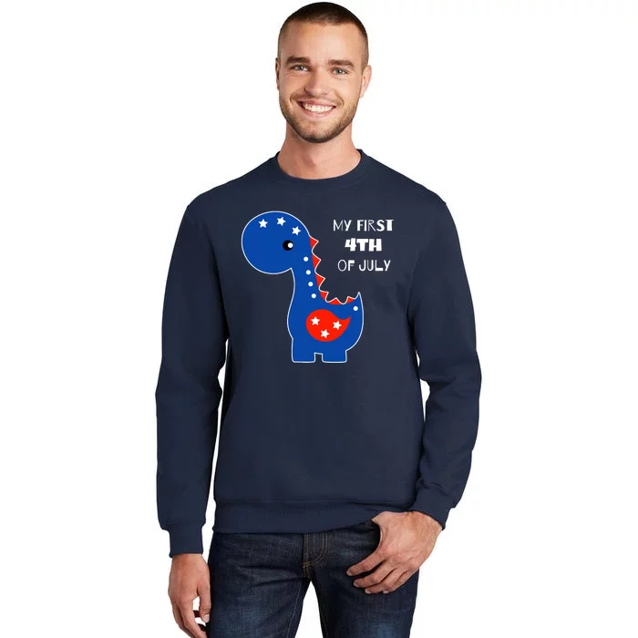 My First 4th of July Cute Dinosaur Sweatshirt