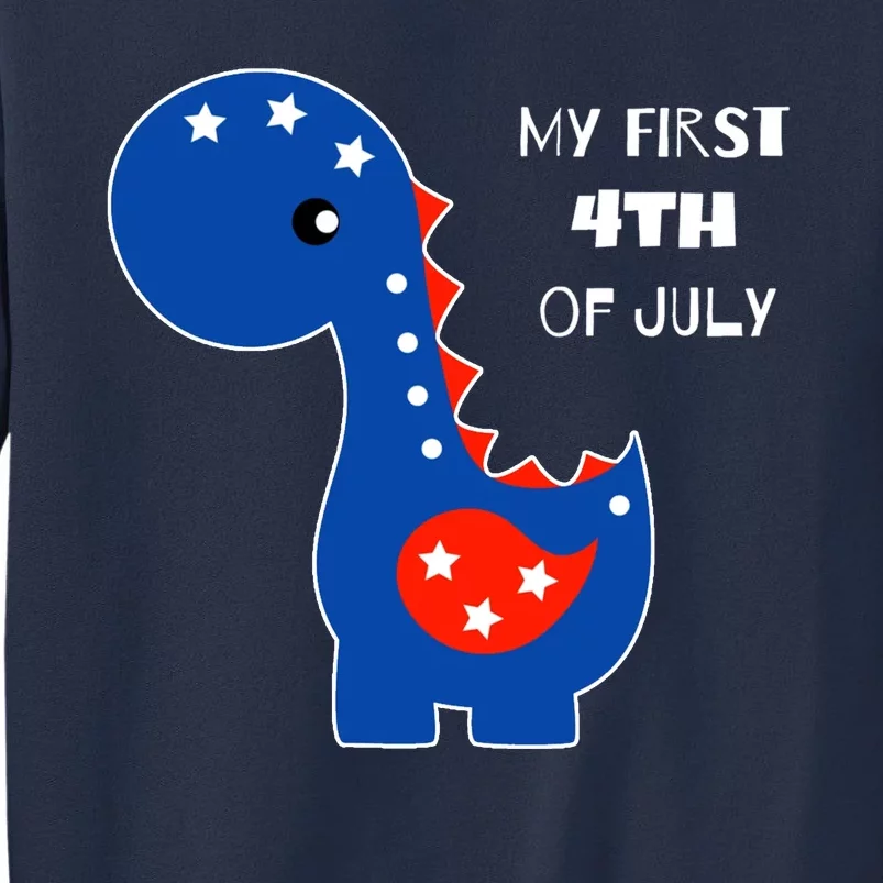 My First 4th of July Cute Dinosaur Sweatshirt