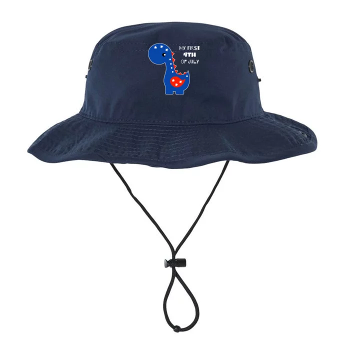 My First 4th of July Cute Dinosaur Legacy Cool Fit Booney Bucket Hat