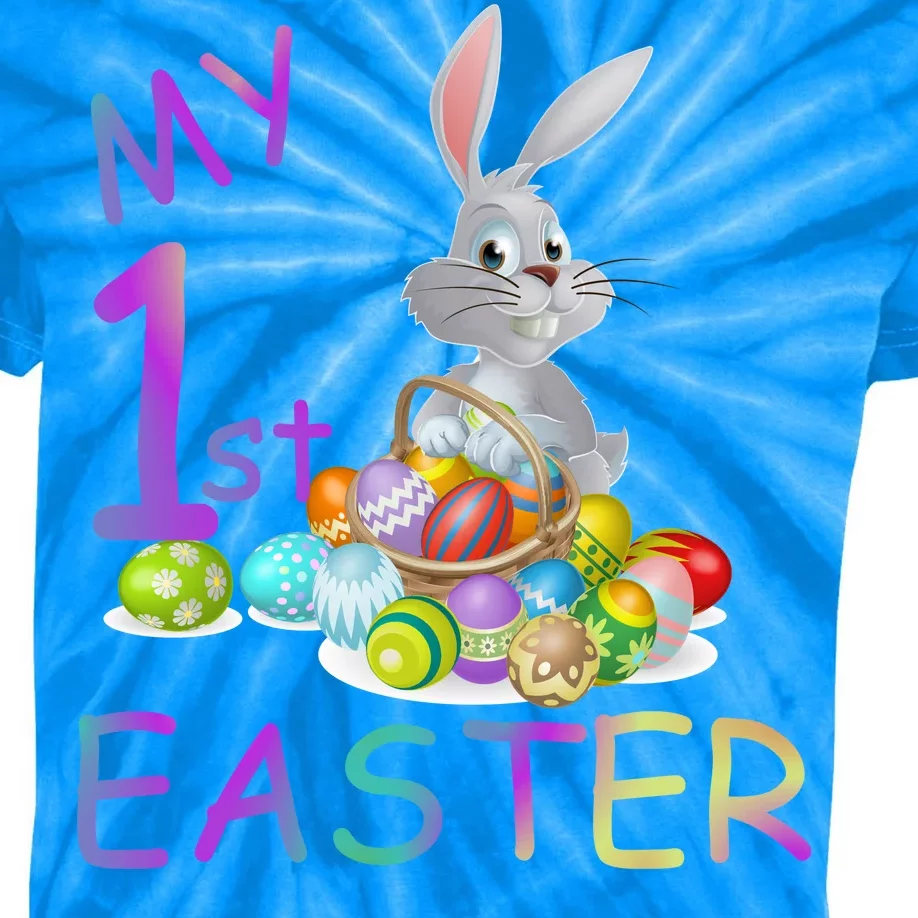 My First Easter Kids Tie-Dye T-Shirt