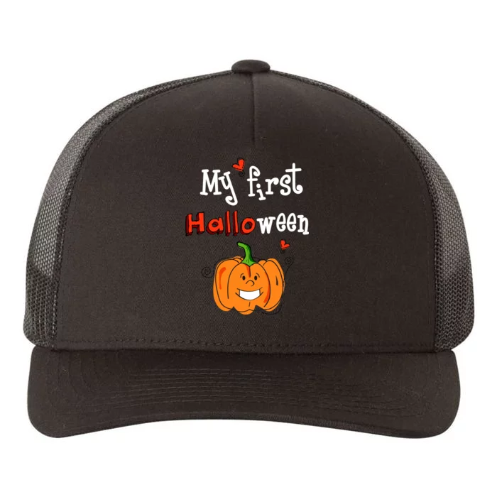 My First Halloween Yupoong Adult 5-Panel Trucker Hat