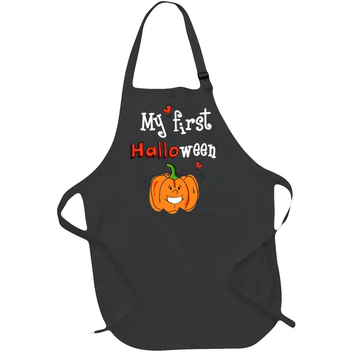 My First Halloween Full-Length Apron With Pocket