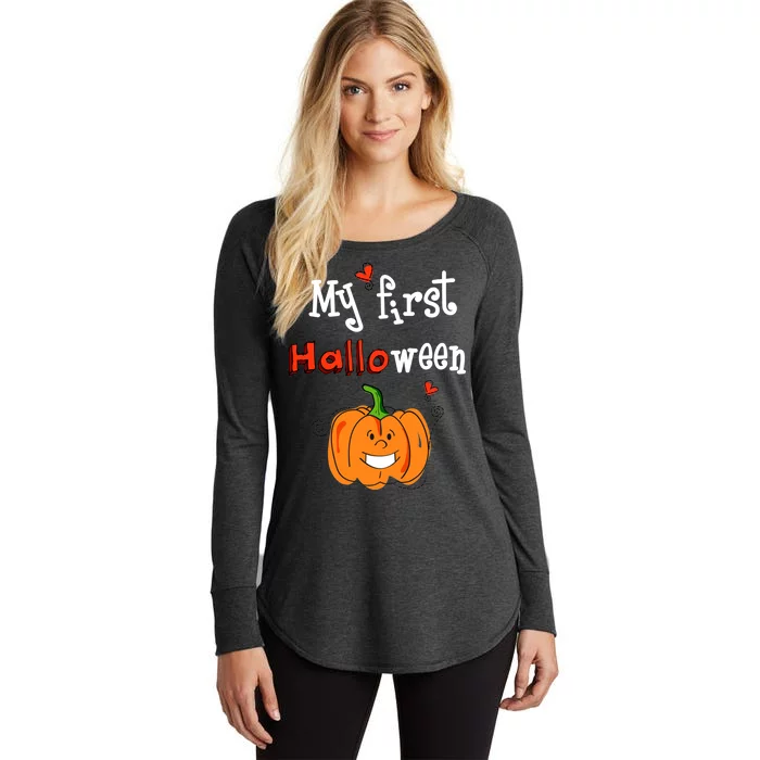 My First Halloween Women's Perfect Tri Tunic Long Sleeve Shirt