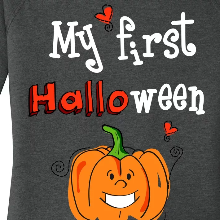 My First Halloween Women's Perfect Tri Tunic Long Sleeve Shirt