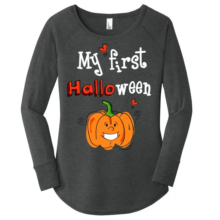 My First Halloween Women's Perfect Tri Tunic Long Sleeve Shirt