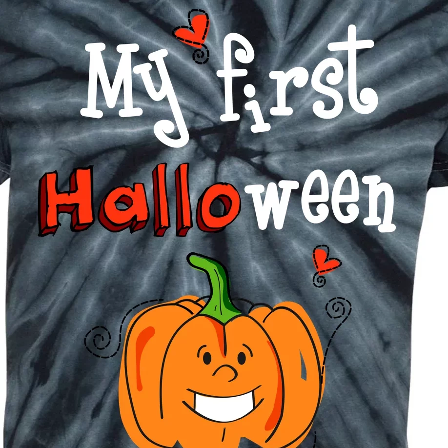 My First Halloween Kids Tie-Dye T-Shirt