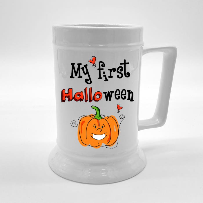 My First Halloween Front & Back Beer Stein