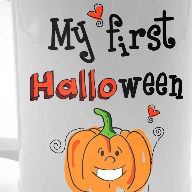 My First Halloween Front & Back Beer Stein