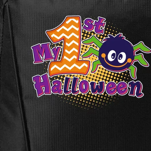 My First Halloween Cute Spider City Backpack