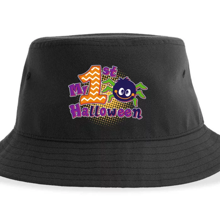 My First Halloween Cute Spider Sustainable Bucket Hat