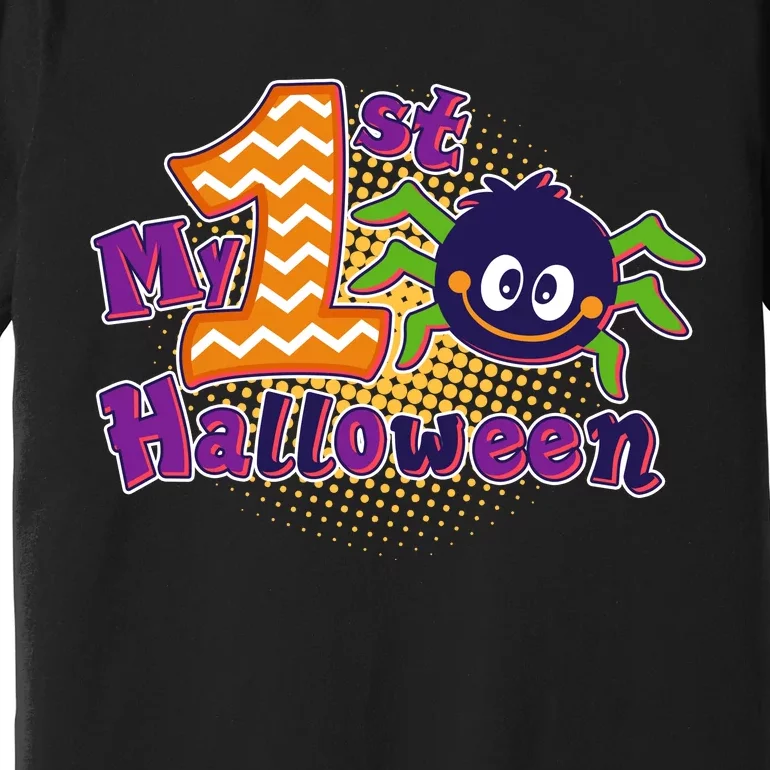 My First Halloween Cute Spider Premium T-Shirt