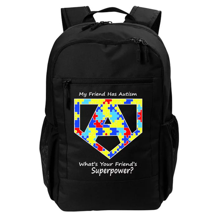 My Friend Has Autism What's Your Friend's Superpower? Daily Commute Backpack