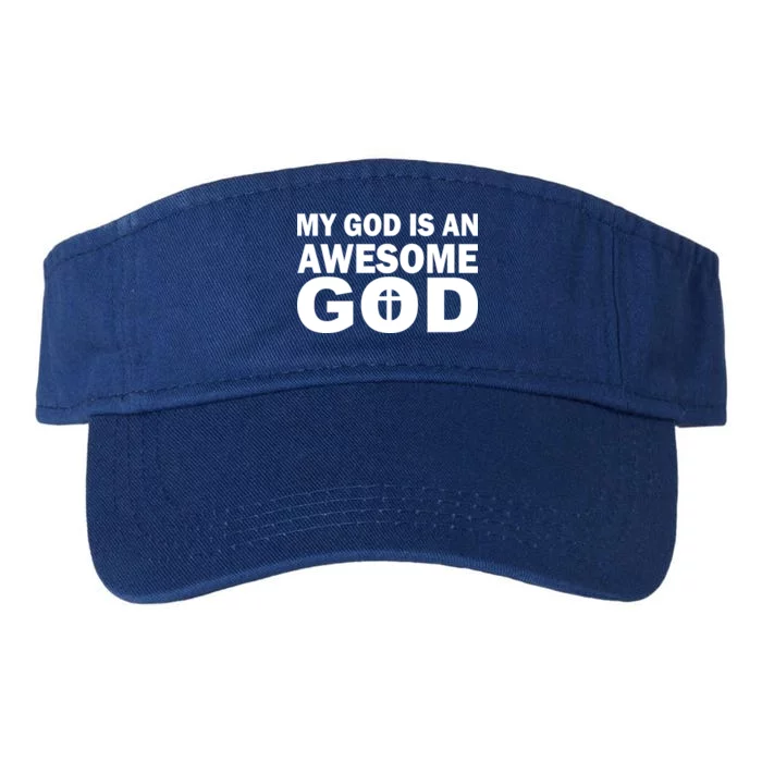 My God Is An Awesome God Valucap Bio-Washed Visor