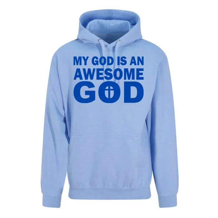 My God Is An Awesome God Unisex Surf Hoodie