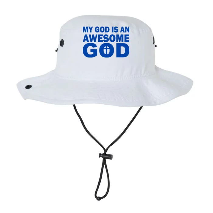 My God Is An Awesome God Legacy Cool Fit Booney Bucket Hat