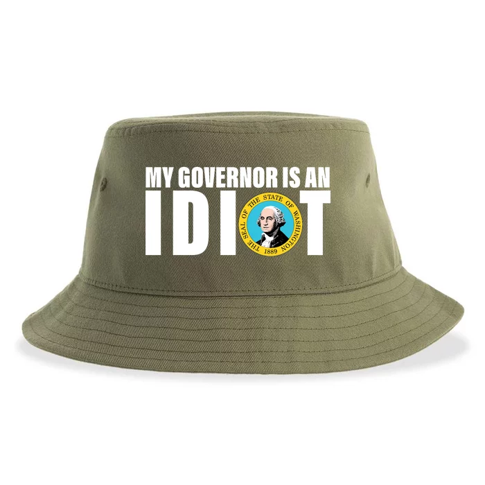 My Governor Is A Idiot Sustainable Bucket Hat