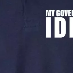 My Governor Is A Idiot Softstyle Adult Sport Polo