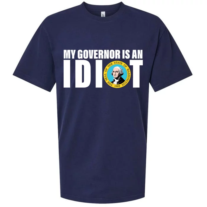 My Governor Is A Idiot Sueded Cloud Jersey T-Shirt