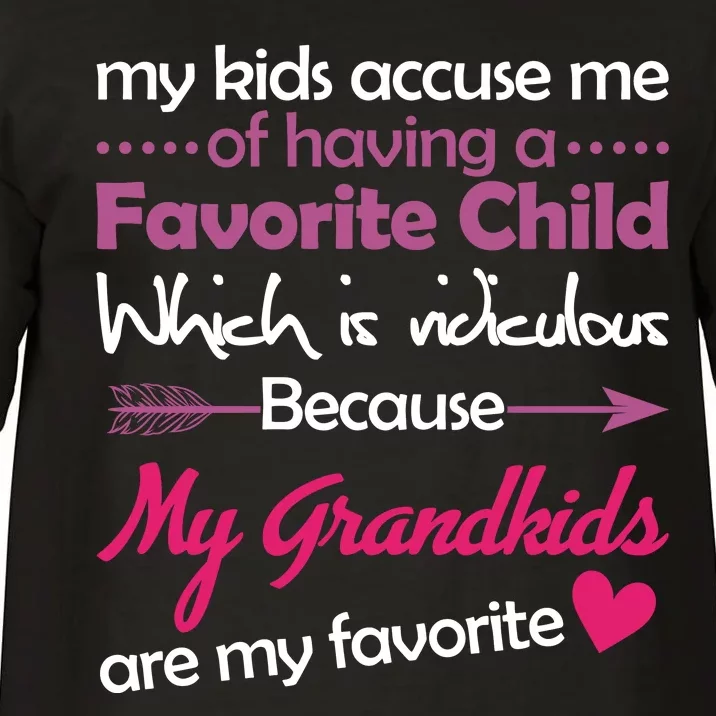 My Grandkids Are My Favorite Child Comfort Colors T-Shirt