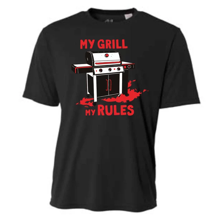 My Grill My Rules Cooling Performance Crew T-Shirt