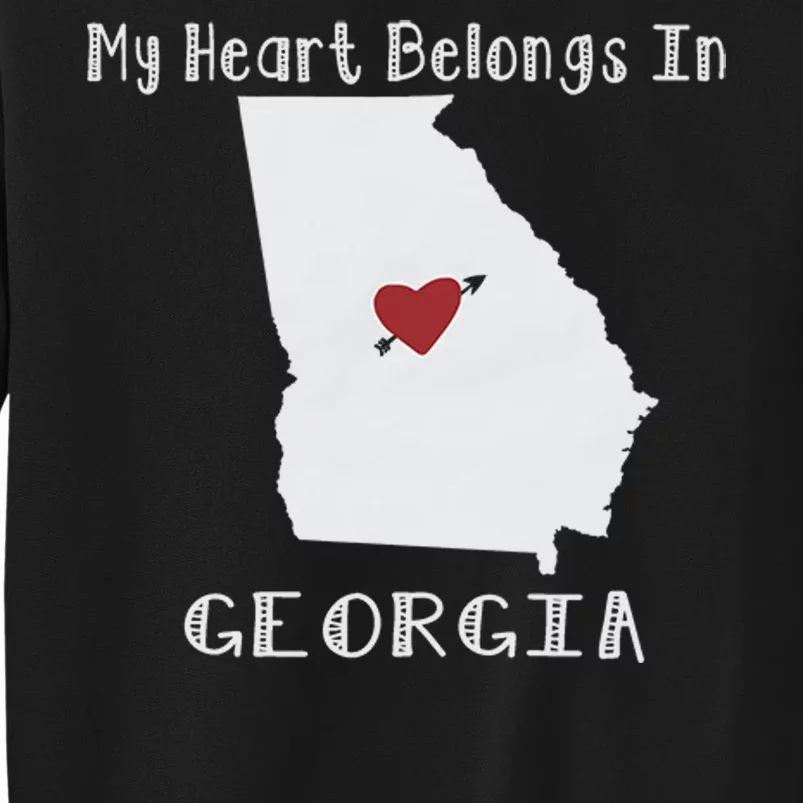 My Heart Belongs In Georgia Sweatshirt