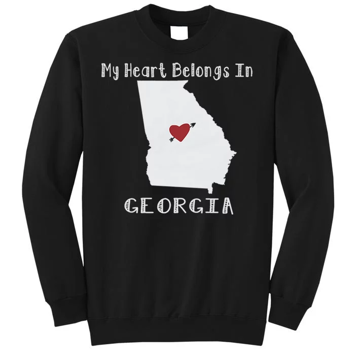 My Heart Belongs In Georgia Sweatshirt