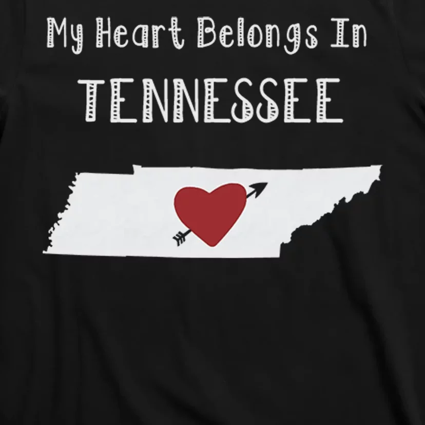 My Heart Belongs In Tennessee T-Shirt