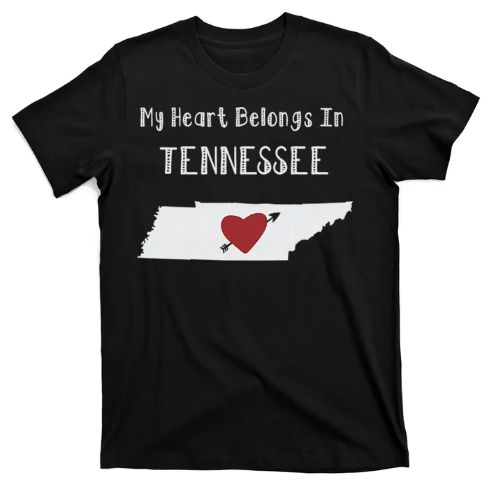 My Heart Belongs In Tennessee T-Shirt