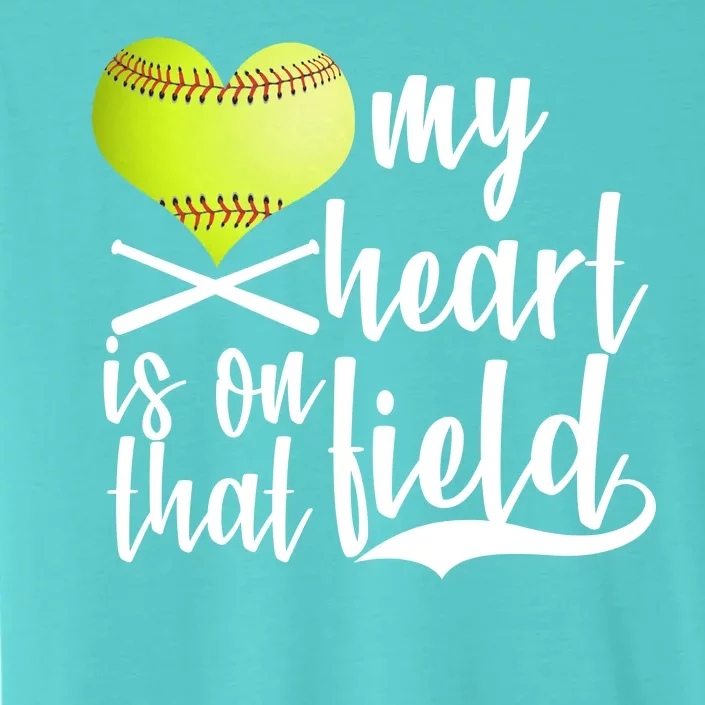 My Heart Is On That Field Baseball ChromaSoft Performance T-Shirt