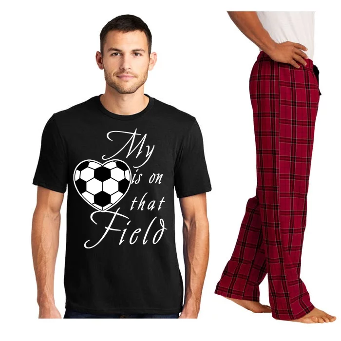 My Heart Is On that Field Cute Soccer Pajama Set