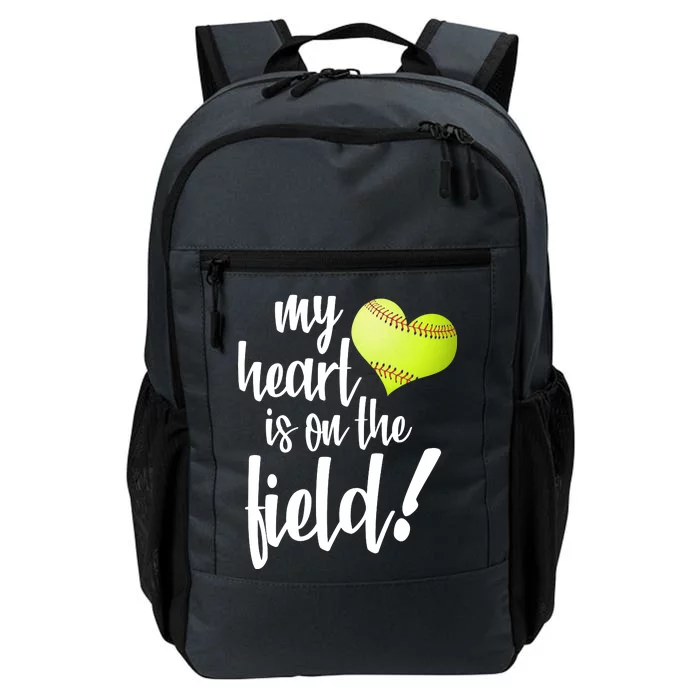 My Heart Is On The Field Baseball Player Daily Commute Backpack