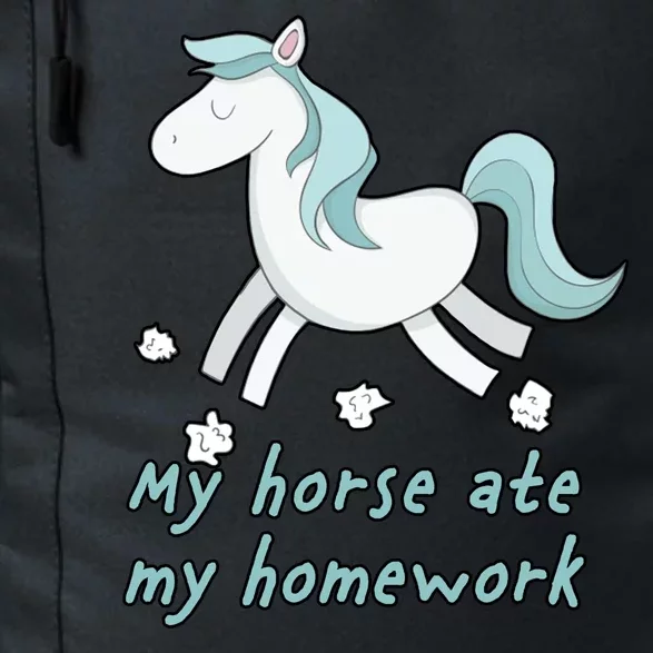 My Horse Ate My Homework Daily Commute Backpack