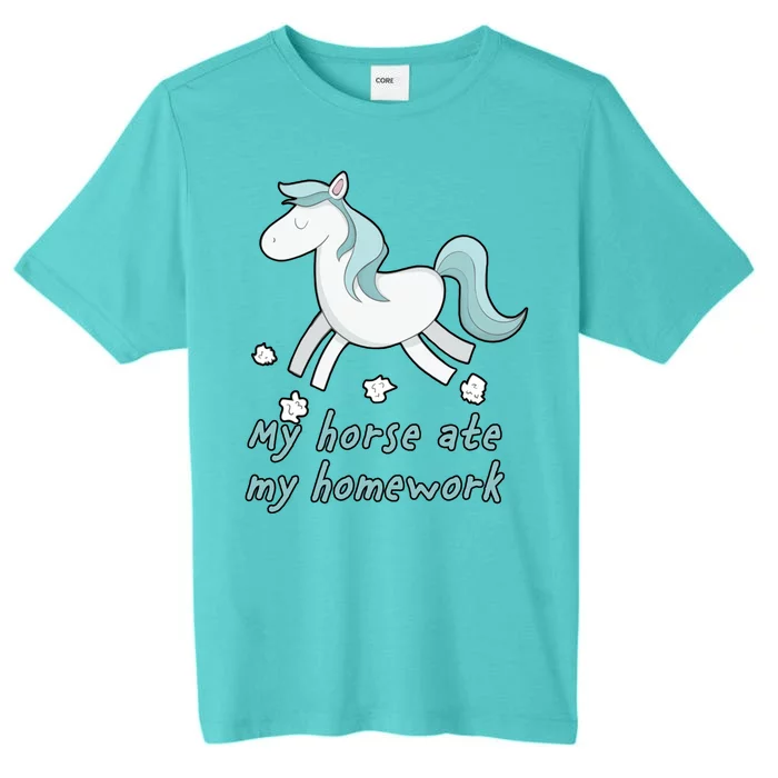 My Horse Ate My Homework ChromaSoft Performance T-Shirt