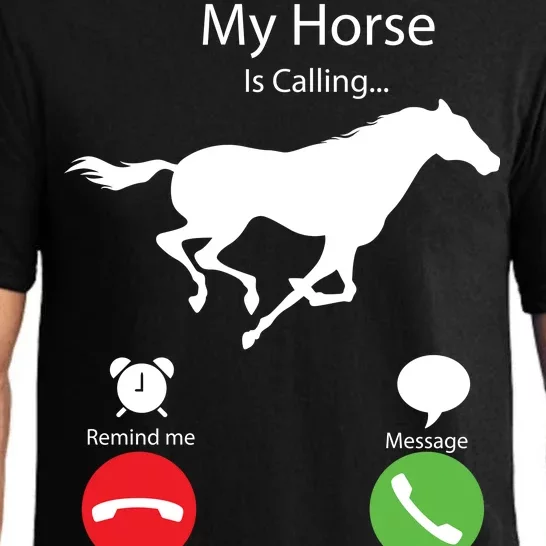 My Horse Is Calling Pajama Set