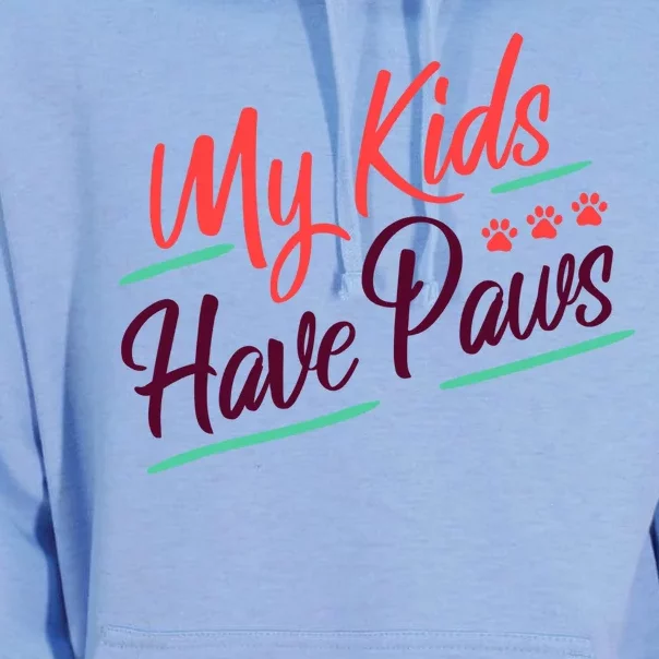 My Kids Have Paws Pet Owner Unisex Surf Hoodie